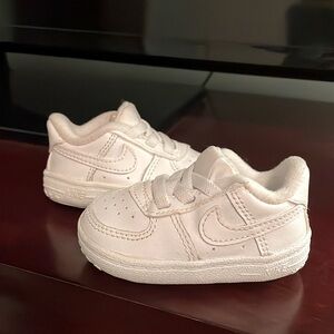 Nike Force 1 Crib "White" Baby Bootie